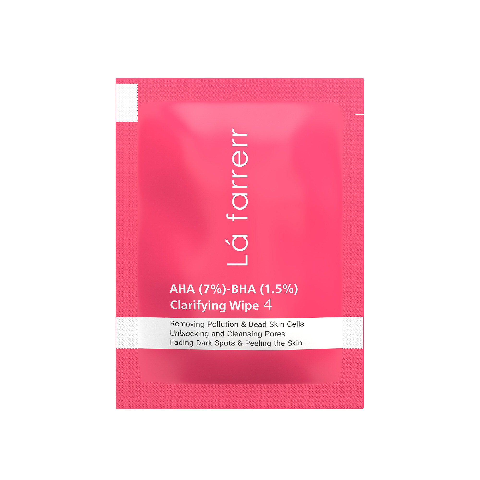 تصویر پد لایه بردار و جوانساز پوست حاوی BHA(1.5%)-AHA(7%) لافارر کد 4